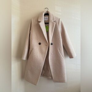 Sam Edelman Cream Pea Coat